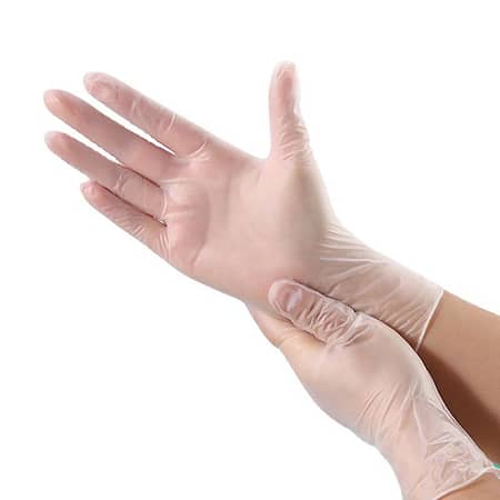 perron rigot vinyl gloves small