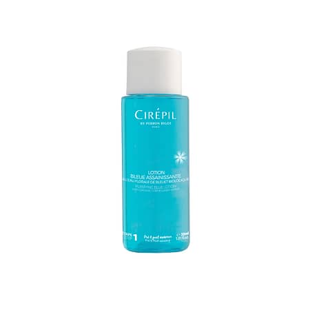 perron rigot cirepil pre & post wax purifying blue lotion 30ml