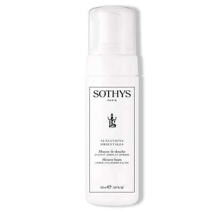 sothys shower foam amber myrrh escape