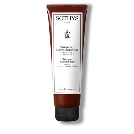 sothys shampoo conditioner lemon petitgrain escape 200ml