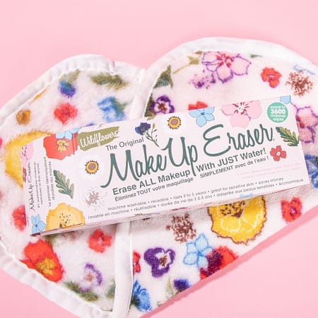 makeup eraser wildflowers